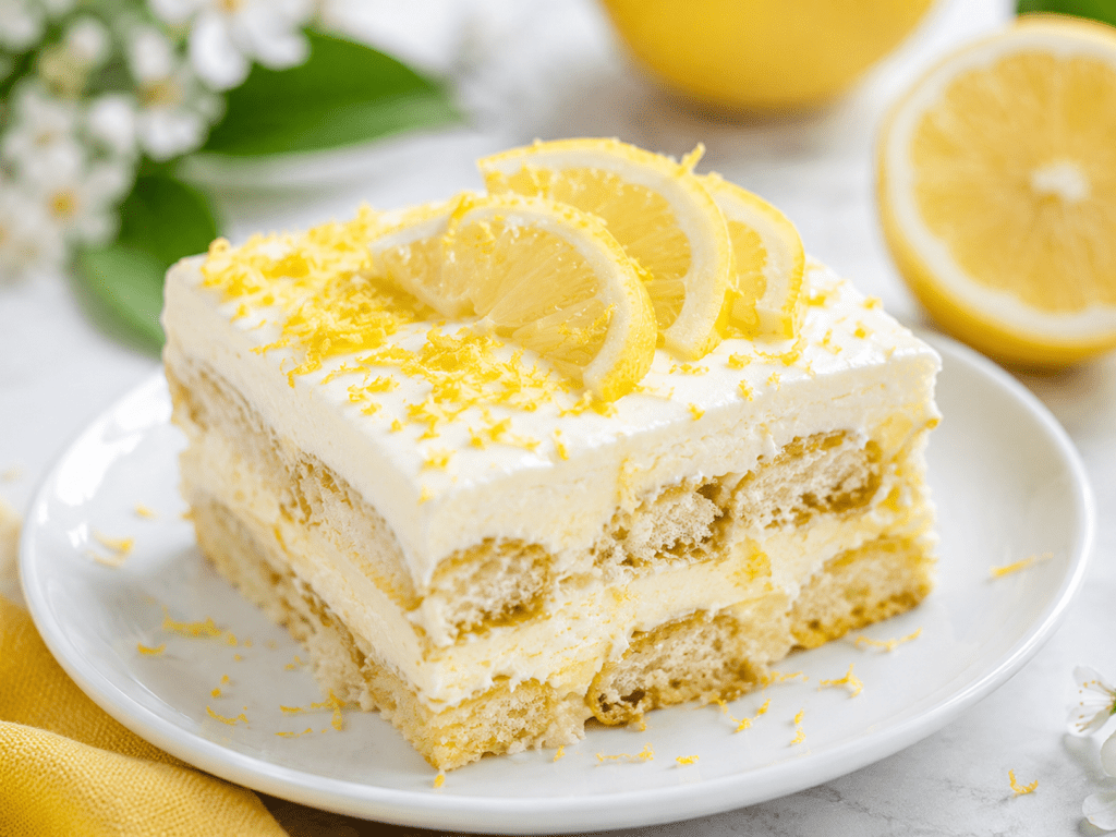 Tiramisu cu lămâie – desert fresh fără&nbsp;coacere